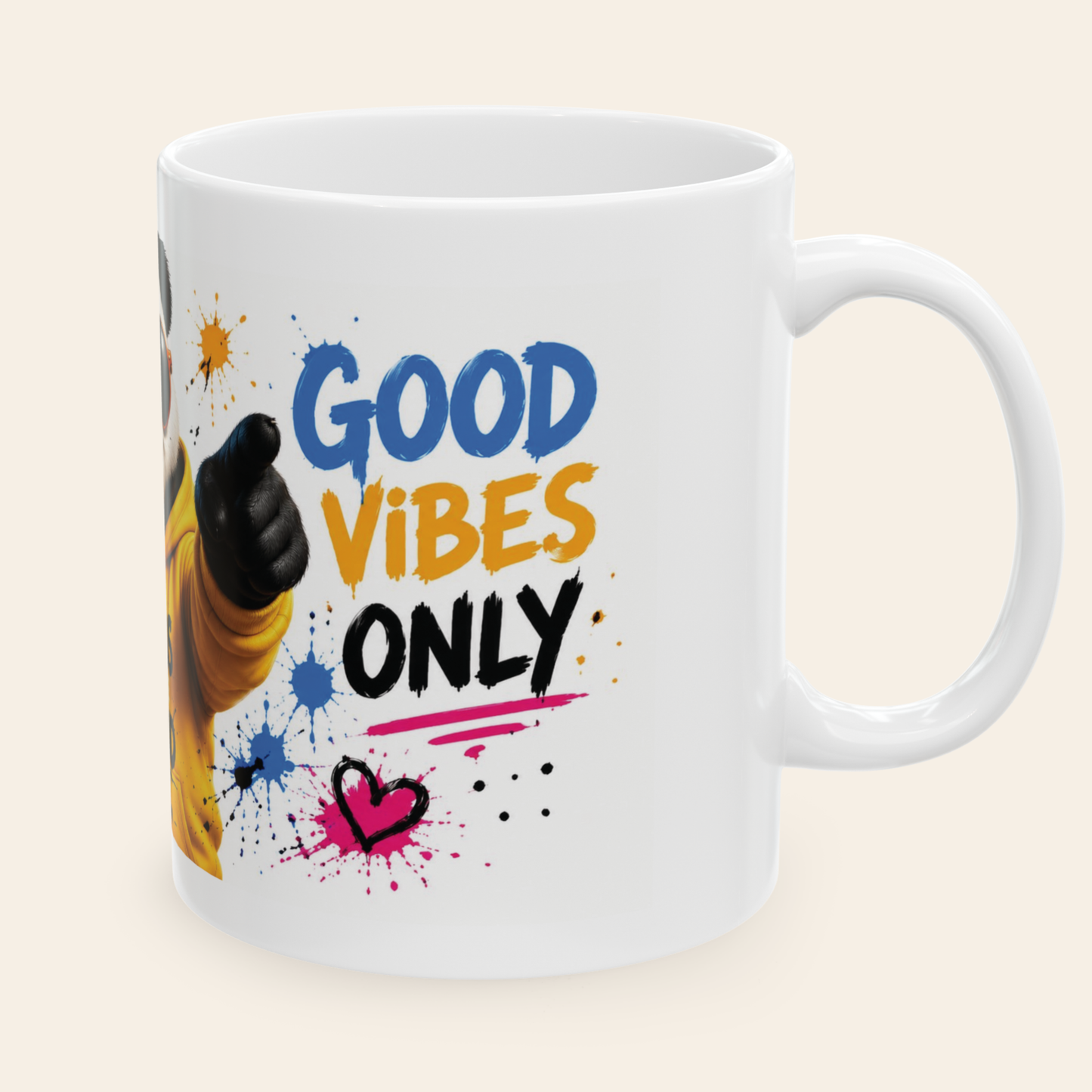 Good Vibes Panda Mug