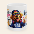 Good Vibes Golden — Coffee. Positivity. Repeat.